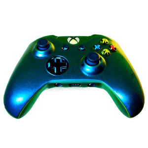 Neon Green Xbox Controller PNG 05252024 PNG image with transparent background