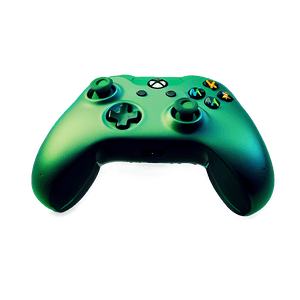 Neon Green Xbox Controller PNG 4 PNG image with transparent background