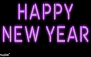 Happy New Year 2020 Neon Png, Transparent Png PNG image with transparent background