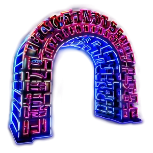 Neon Light Arch Png Yul PNG Image