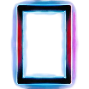 Neon Rectangle A PNG Image