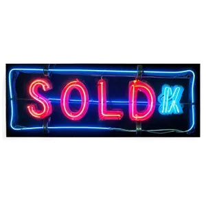 Neon Sold Sign Png Pti4 PNG Image