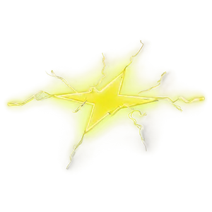 Neon Yellow Lightning Png 65 PNG Image