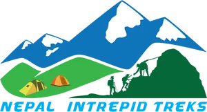 Nepal Intrepid Treks Logo PNG Image