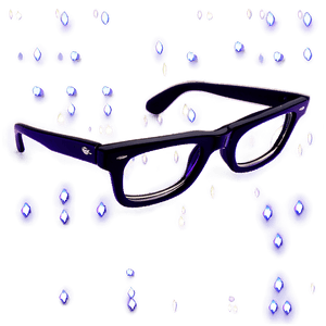 Nerd Glasses PNG 05232024 PNG image with transparent background