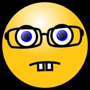 Nerdy_ Emoji_ Expression PNG image with transparent background