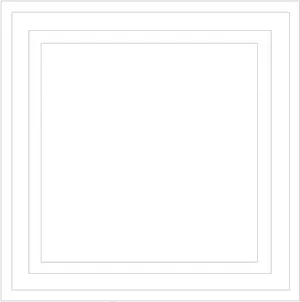 Nested Square Frame Design PNG Image