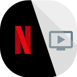 Netflix Iconwith Play Button PNG Image