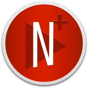 Netflix Logo Red Background PNG Image