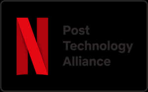 Netflix Post Technology Alliance Logo PNG image with transparent background