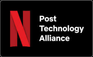 Netflix Post Technology Alliance Logo PNG image with transparent background