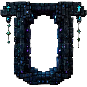 Nether Portal With Mobs Png Lyq PNG Image