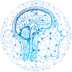 Neural Network Brain Illustration PNG Image