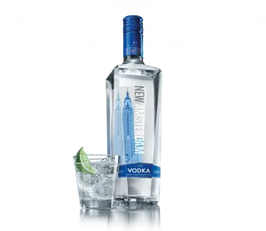 New Amsterdam Vodka Promotion Ad PNG Image