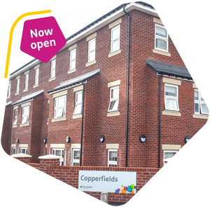 New Apartment Complex Copperfields Now Open PNG image with transparent background