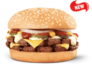 Quarter Deluxe - Cheeseburger - Cheeseburger, HD Png Download PNG image with transparent background
