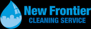 New Frontier Cleaning Service Logo PNG image with transparent background