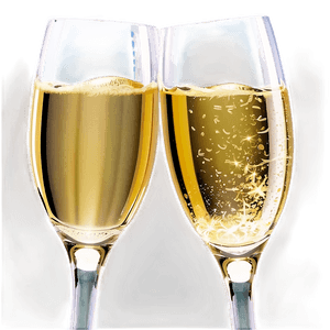 New Year Champagne Toast PNG   05212024 PNG image with transparent background