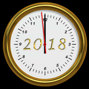 New Year Countdown Clock2018 PNG image with transparent background