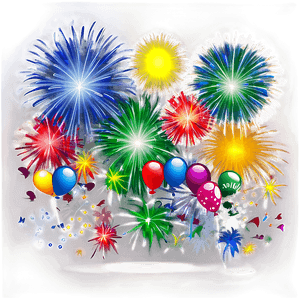 New Years Fireworks PNG  vat PNG image with transparent background