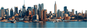 Ny Skyline Png - New York Skyline Png, Transparent Png PNG image with transparent background