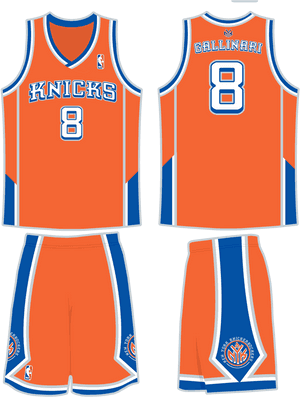 Best Price What Do You Think Of These Knicks Concept - New York Knicks Jersey Orange, HD Png Download PNG image with transparent background