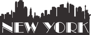 New York Skyline Png - New York City Wall Decal, Transparent Png PNG image with transparent background