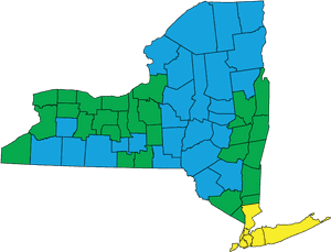 New York Climate Zones - New York State, HD Png Download PNG image with transparent background