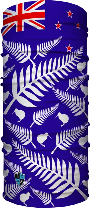 New Zealand Themed Multifunctional Headwear PNG Image