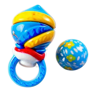 Newborn Rattle Toy Png Ixe3 PNG Image