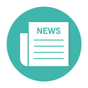 News Icon Simple Design PNG with transparent background
