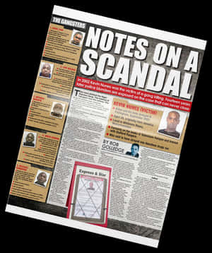 Newspaper Article Scandal Exposure PNG