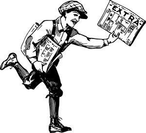 Newspaper Boy Png Free & Free Newspaper Boy Transparent - Newspaper Boy Png, Png Download PNG image with transparent background