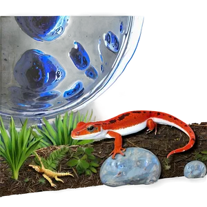 Newt Habitat Scene Png Tcr8 PNG Image