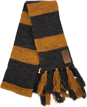 Newt Scamander Knit Scarf - Newt Scamander Hufflepuff Scarf, HD Png Download PNG image with transparent background