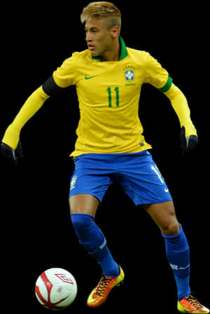 Neymar Brasil Png, Transparent Png PNG image with transparent background