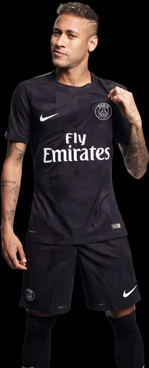 Neymar Football Png Psg Render Clipart Image - Neymar Png, Transparent Png PNG image with transparent background