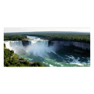 Niagara Falls Canada View PNG wdg20 PNG image with transparent background