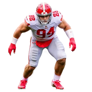 Nick Bosa Fan Art Png 83 PNG Image