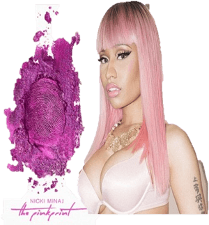 Transparent Nicki Minaj Png - Nicki Minaj The Pinkprint Album Cover Art, Png Download PNG image with transparent background