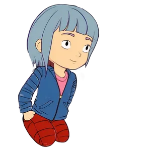 Nicole Watterson Simple Illustration Png Vvd PNG Image