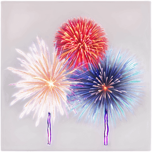 Night Sky Fireworks PNG rcf PNG image with transparent background