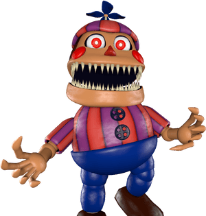 Nightmare Balloon Boy [render] By Arrancon - Five Nights At Freddys Boy, HD Png Download PNG image with transparent background