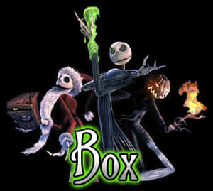 Nightmare Before Christmas Characters PNG image with transparent background