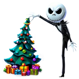 Nightmare Before Christmas Tree Png Ura30 PNG Image