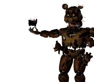 Nightmare Freddy Five Nightsat Freddys PNG Image