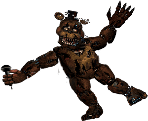 Nightmare Freddy Png - Nightmare Freddy Fnaf Png, Transparent Png PNG image with transparent background