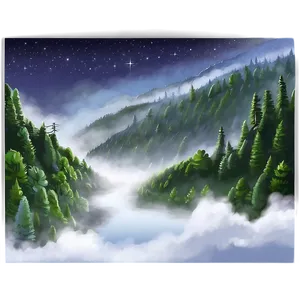 Nighttime Fog Png Iyp6 PNG Image