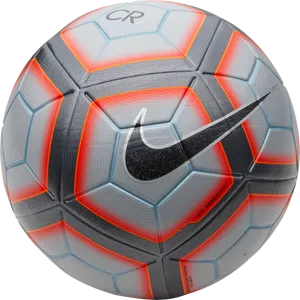 Nike C R7 Soccer Ball PNG Image