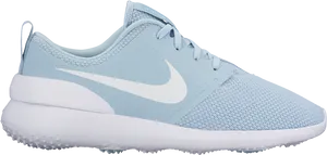 Nike Light Blue Running Shoe PNG Image